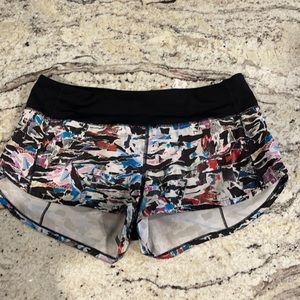 Lululemon Size 6 Running Shorts